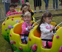 Kids in Carnival Ride